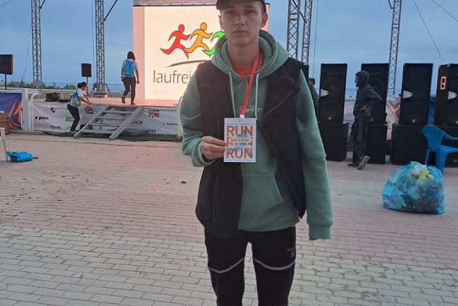 KRSU students helped organize and conduct the marathon «Run the Silk Road»
